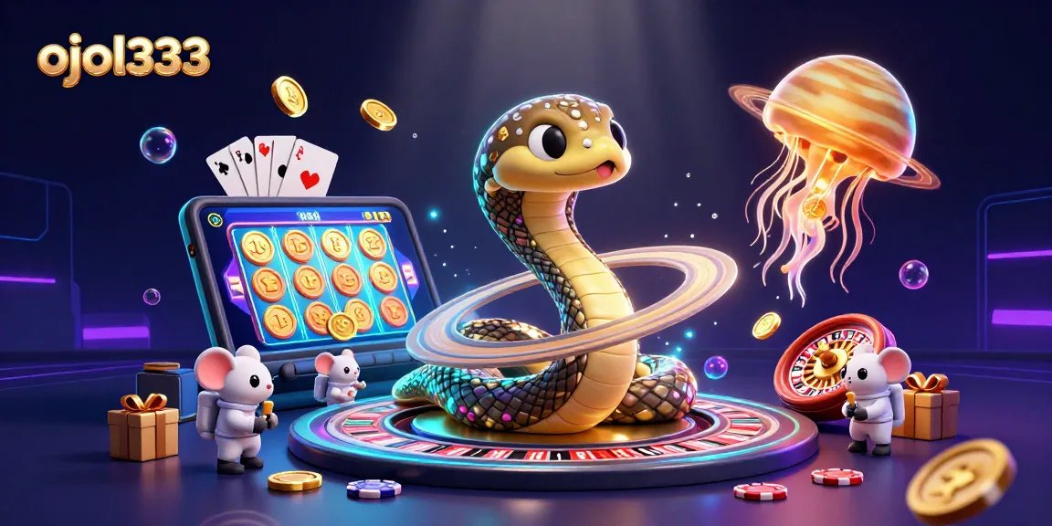 Spin to win in the vibrant world of ojol333, where cosmic characters bring interactive casino fun.