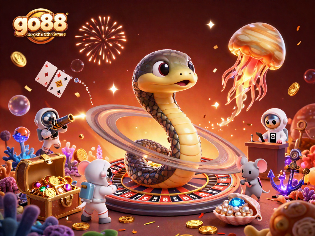 Spin the roulette at go88 trang chu chinh thuc with vibrant cosmic gambling elements.