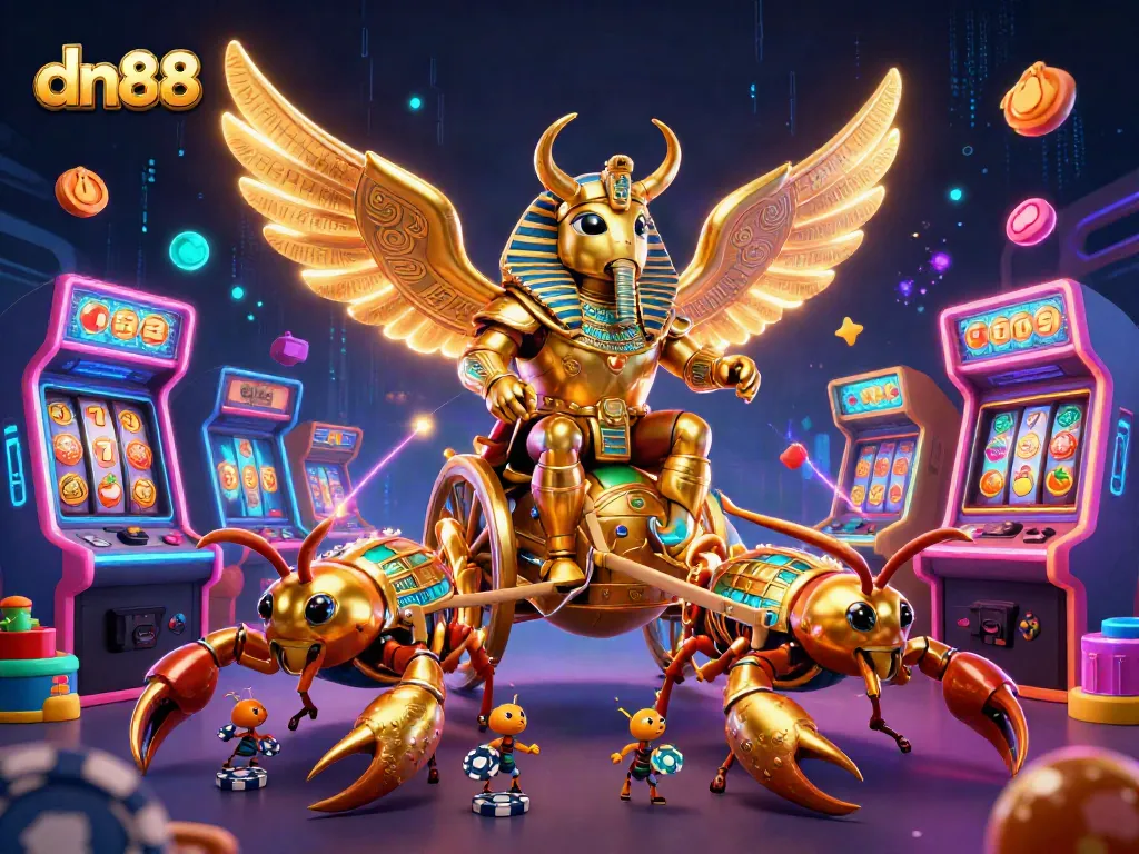 Engage in thrilling gameplay at dn88 featuring dynamic characters and vibrant casino elements.