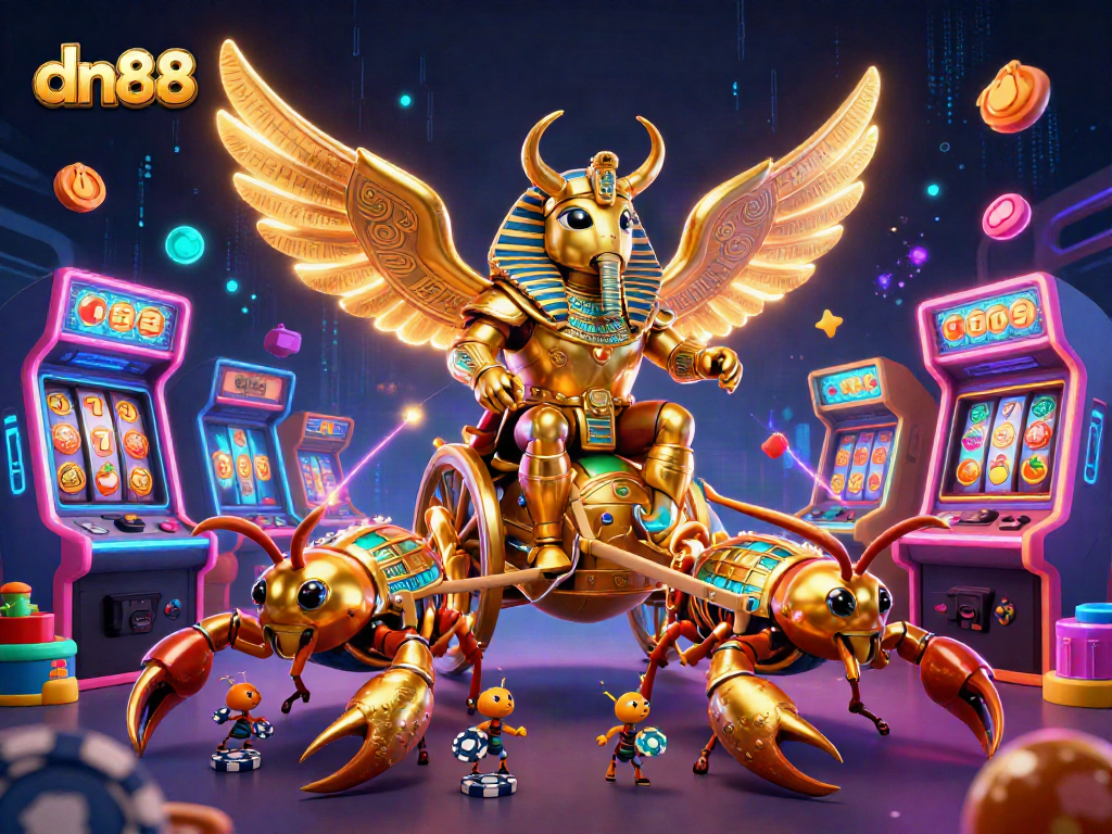Engage in thrilling gameplay at dn88 featuring dynamic characters and vibrant casino elements.
