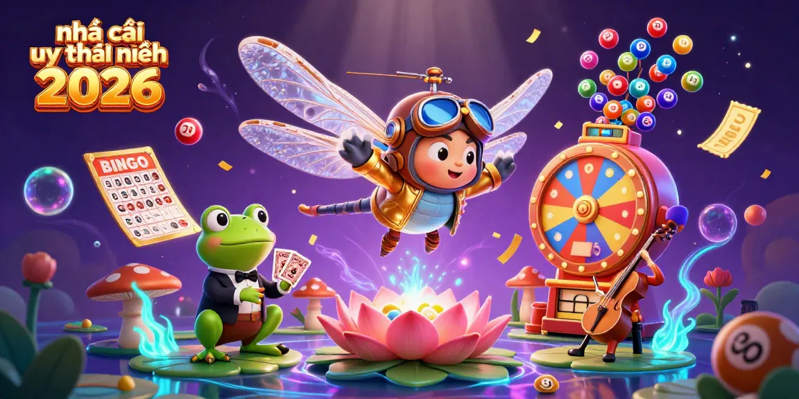 Experience the vibrant world of nhà cái uy tín hiện nay 2026 with dynamic casino elements and characters.