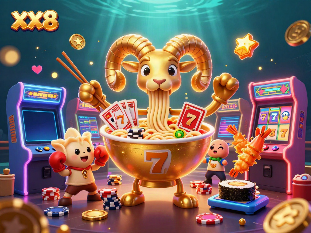 Experience the excitement of XX 8 with engaging cartoon characters in a casino-themed showdown.