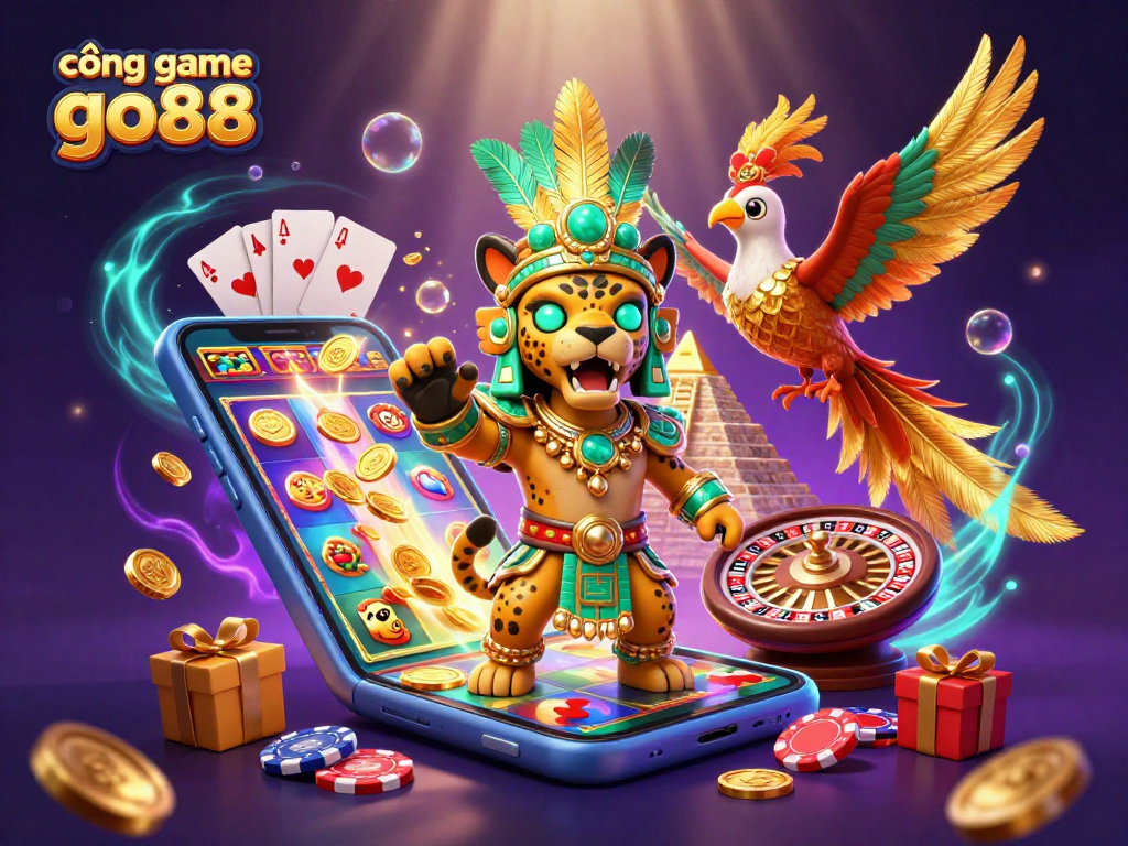 Engage in thrilling gameplay at cổng game go88 with vibrant visuals and dynamic casino elements.