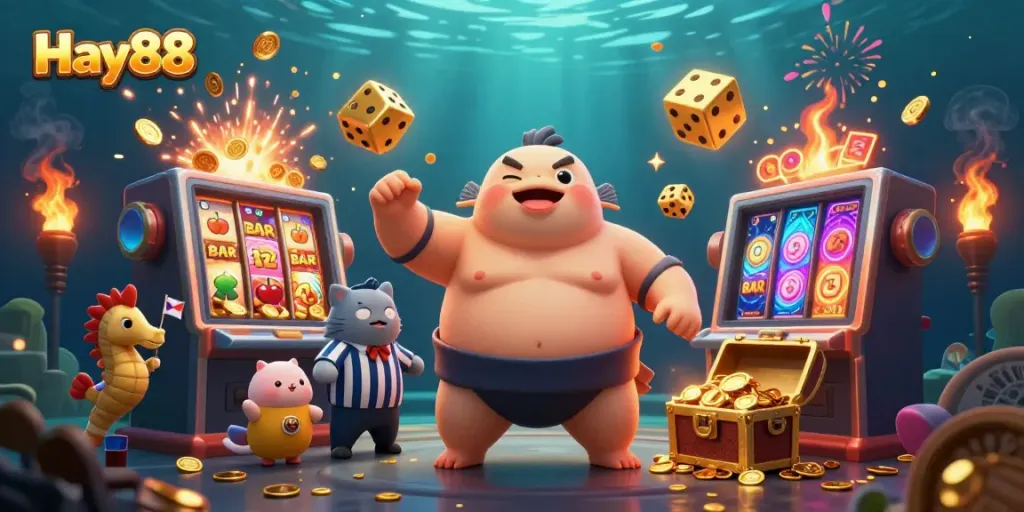 Experience thrilling gameplay and jackpots at Hay88 with exciting underwater casino action.