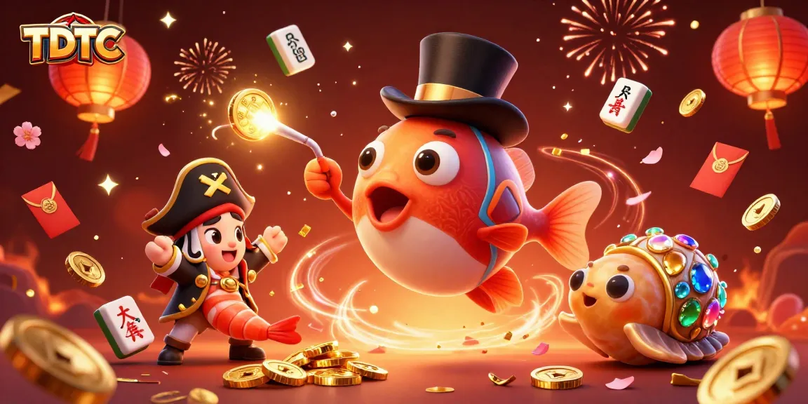 Engage in thrilling TDTC games with vibrant sea creatures, festive elements, and dazzling casino themes.