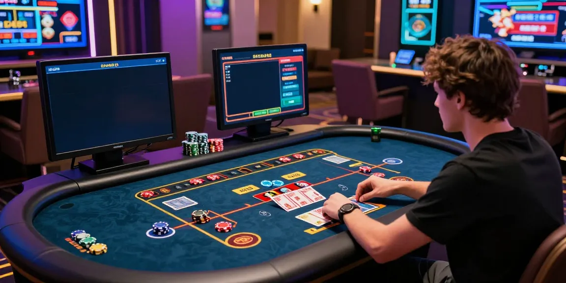 Exciting gaming scene showcasing DA88 online casino experience with vibrant displays and engaging atmosphere.