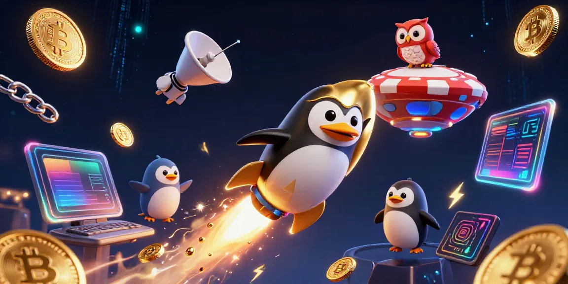 Experience gaming excitement with EE88, a vibrant 3D illustration showcasing a rocket-powered penguin and casino elements.