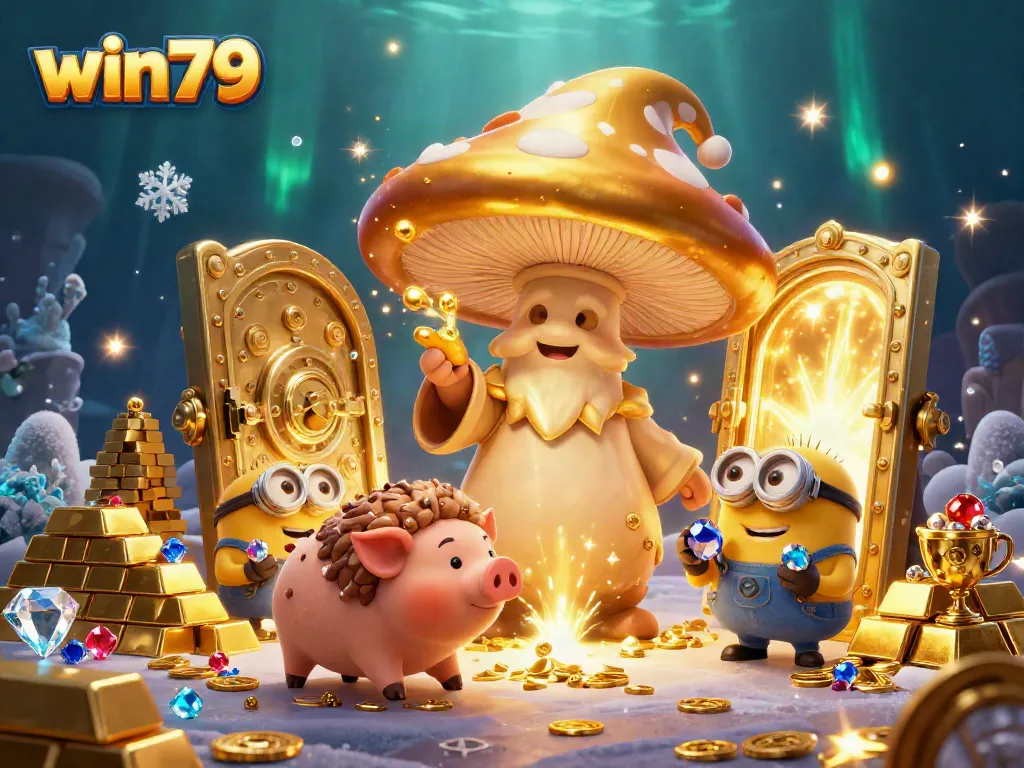 Experience win79's dynamic casino adventure with magical characters and treasure-filled elements.
