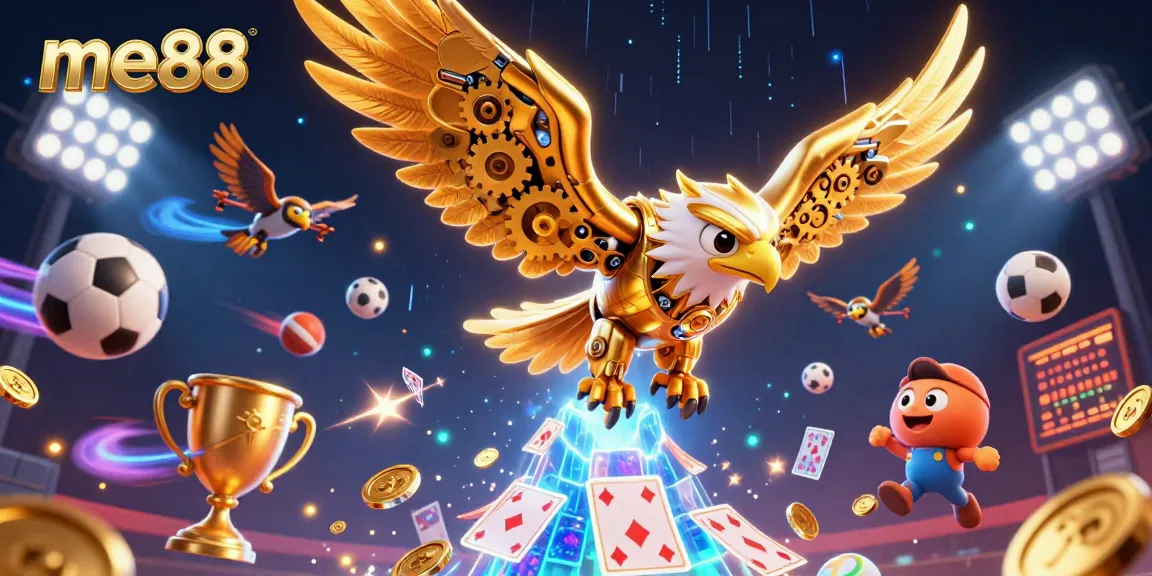 Experience thrilling action at me88 online casino with dynamic casino elements and vibrant graphics.