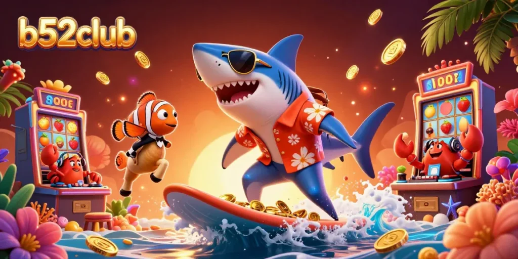 Experience thrilling play with b52club's vibrant slot games featuring exciting characters and dynamic elements.