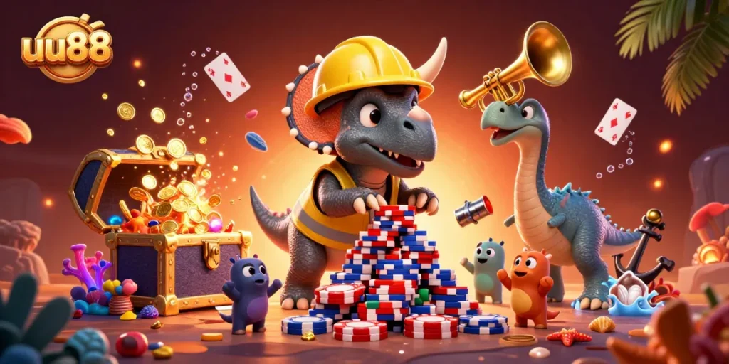 Experience exhilarating gameplay at uu88 with vibrant visuals and dynamic casino elements.