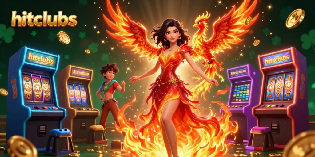 Experience thrilling gameplay at hitclubs with competitive slot machines and vibrant animations.