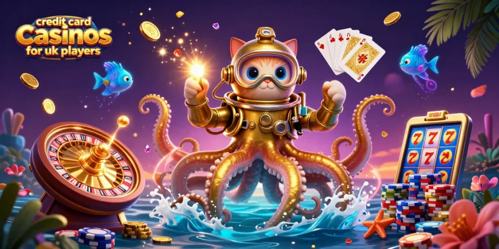 Experience the excitement of credit card casinos for UK players with thrilling artistic elements.