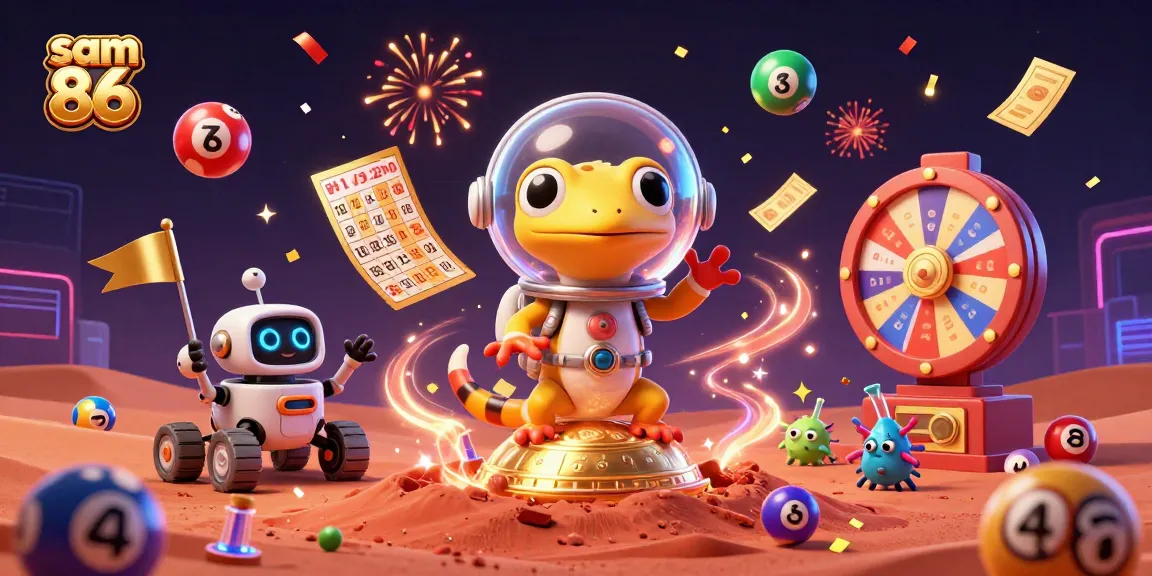 Join sam 86 and win prizes while discovering a golden casino in a vibrant 3D adventure!