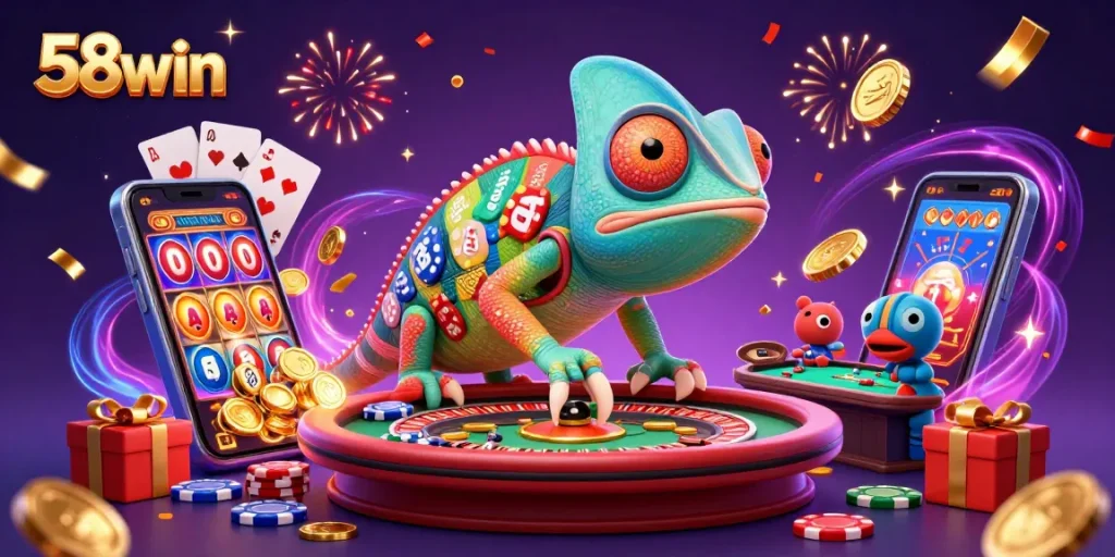Experience thrilling gameplay at 58win with vibrant casino action and exciting slot games.
