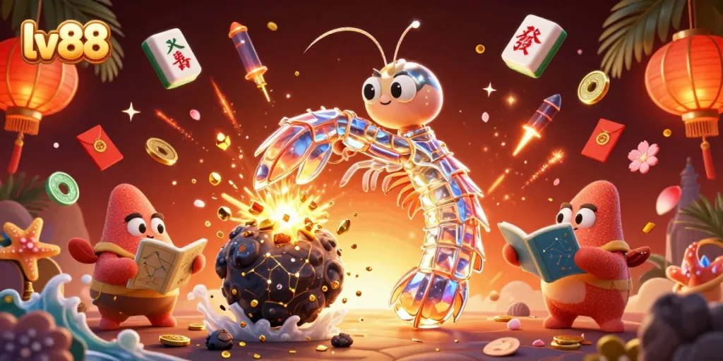 Experience thrilling casino adventures at lv88 with vibrant gold coins and exciting game elements.