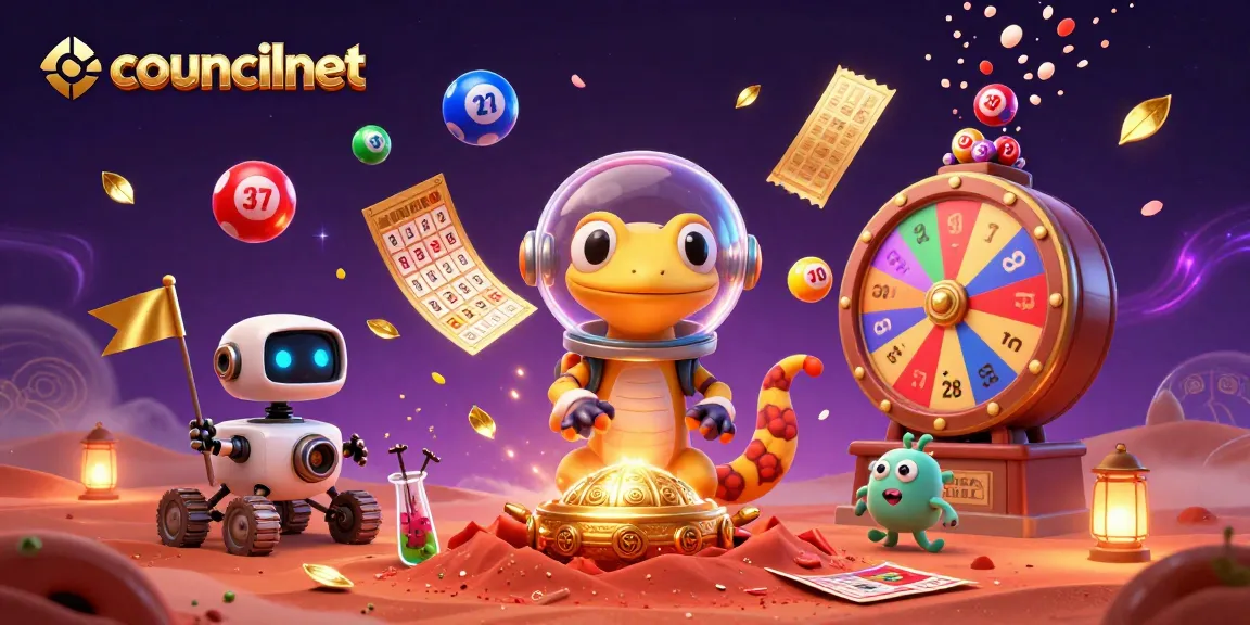 Experience the winning thrill at councilnet with Martian gecko discovering a golden casino.