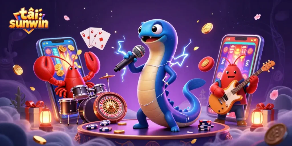 Engage with the immersive world of tải sunwin featuring colorful slot games and enchanting underwater characters.