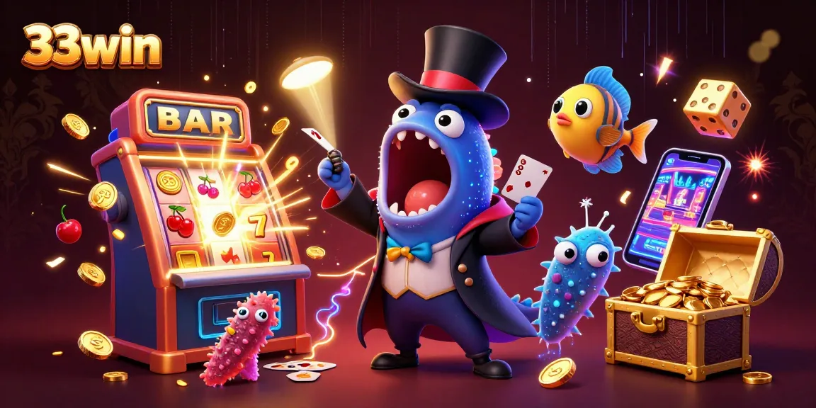 Experience thrilling games at 33win with a vibrant, magical casino atmosphere full of excitement.
