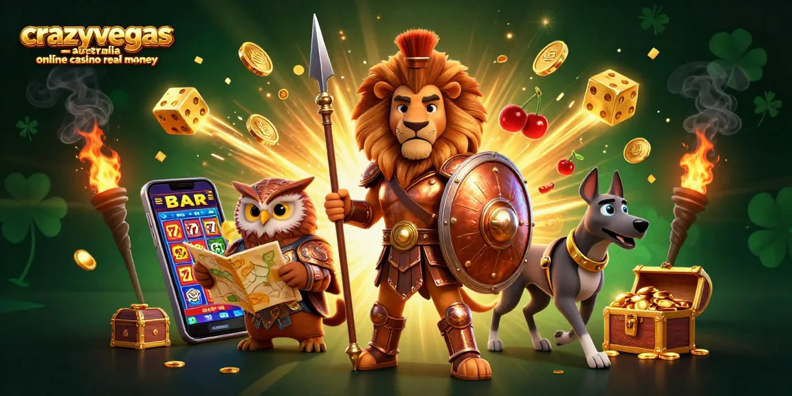 Spin and win at crazyvegas australia online casino real money with vibrant jackpot excitement!