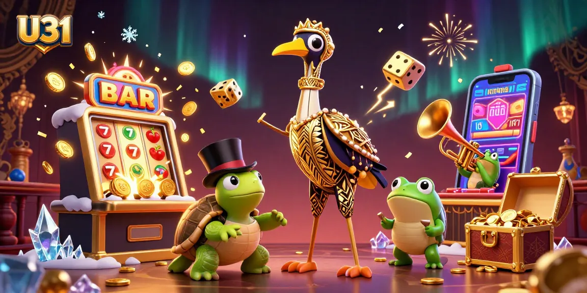 Experience exciting gameplay at U31 with vibrant casino elements and dynamic characters.