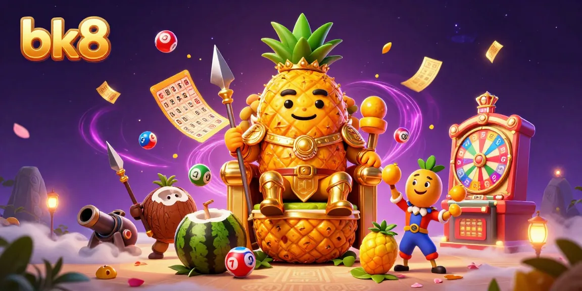 Engage in thrilling casino fun with bk8's vibrant beach casino scene featuring lively characters and games.