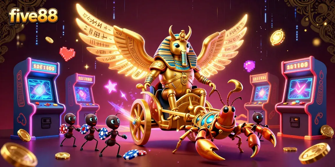 Experience winning thrills with five88 in an electrifying 3D gaming adventure.