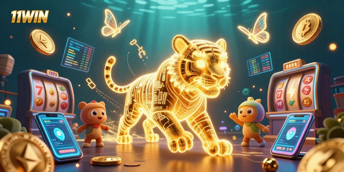 Experience thrilling wins at 11WIN with vibrant slot games and cryptocurrency excitement.