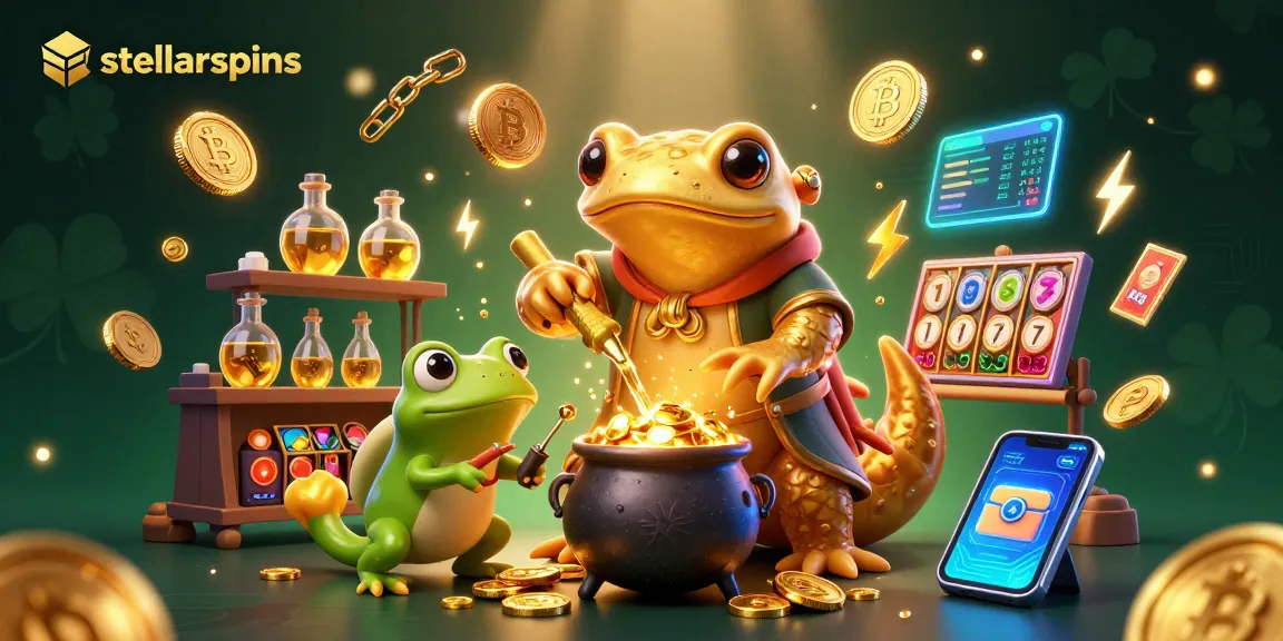 Experience thrilling gameplay with stellarspins, featuring captivating characters and crypto elements.