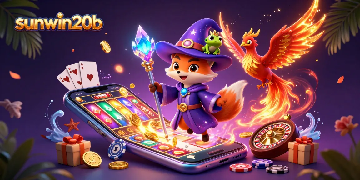 Enjoy thrilling slots and casino action with sunwin20b in a magical 3D casino world.